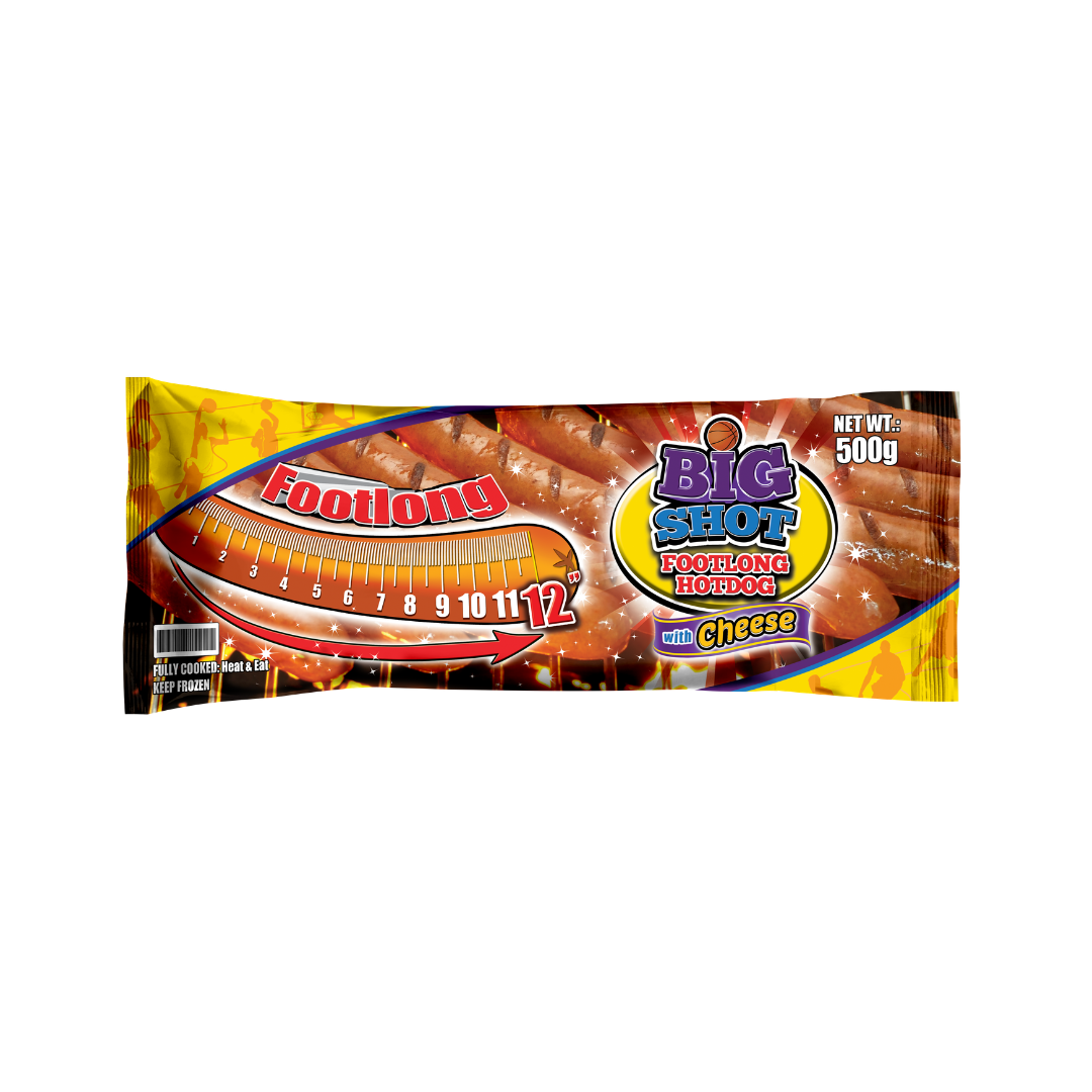 Bigshot Hotdog Footlong With Cheese